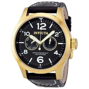 FX03884B NWT Invicta Fashion Men's Quartz Steel Authentic Watch